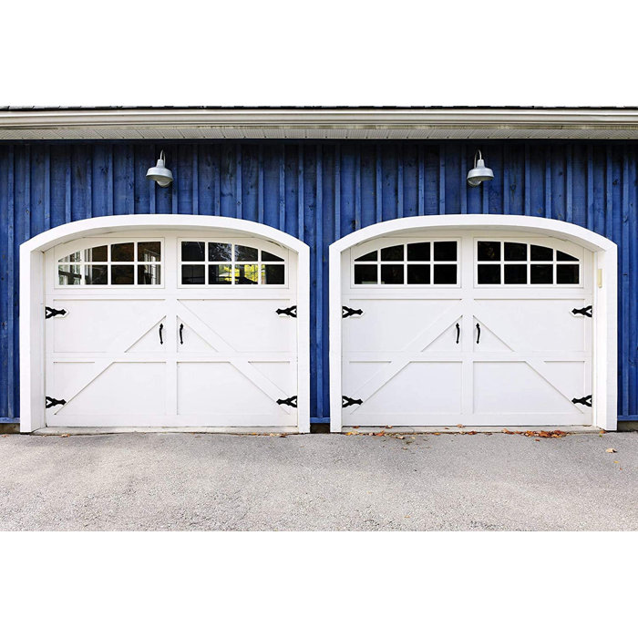 ATS 32 Garage Doors Faux Windows Decoration Retro Style